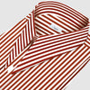 Long Pointed Collar Red and White Men Shirt 50s, 60s, 70s Vintage Dagger Collar Dress Shirt Spear Pointed Big Wide Collar Gangster Style Shirt