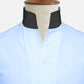 Sky Blue One Piece Collar Shirt For Men Gift Giza Cotton Satin High Tall Neck Stiff Collar Shirt Chinese Mandarin Band Collar Dress Shirt