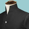 Karl Lagerfeld Style Shirt For Men Father Day Gift High Open Collar Shirt Tall Neck Stiff Collar Shirt China Mandarin Collar Cotton Shirt