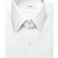 White Mens High Collar Shirt Penny Collar Shirt Round 3" Tall Neck 3 Collar Buttons, Peaky Blinders Shirt, 100% Cotton, Club Shelby Shirt