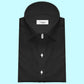 High Spread Collar Dress Shirt For Men President English Wide Spread Full Sleeves Black Shirt Men Wedding Attire Tall Neck Windsor Collar (Copy)