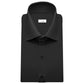 High Spread Collar Dress Shirt For Men President English Wide Spread Full Sleeves Black Shirt Men Wedding Attire Tall Neck Windsor Collar (Copy)