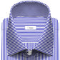 High Spread Collar Dress Shirt For Men President English Wide Spread Full Sleeves Blue Shirt Men Wedding Attire Tall Neck Windsor Collar (Copy)