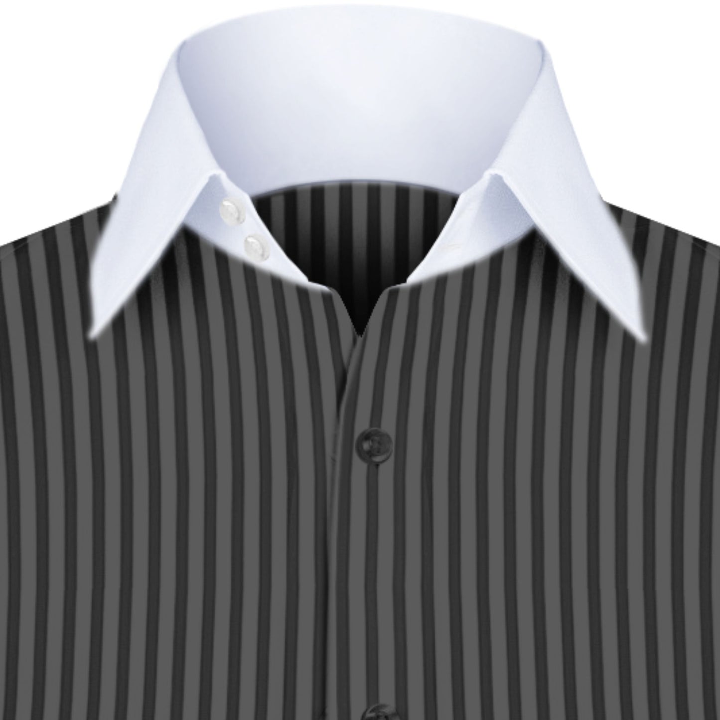 High Spread Collar Dress Shirt For Men President English Wide Spread Full Sleeves Grey Shirt Men Wedding Attire Tall Neck Windsor Collar (Copy)