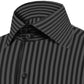 High Spread Collar Dress Shirt For Men President English Wide Spread Full Sleeves Grey Shirt Men Wedding Attire Tall Neck Windsor Collar (Copy)