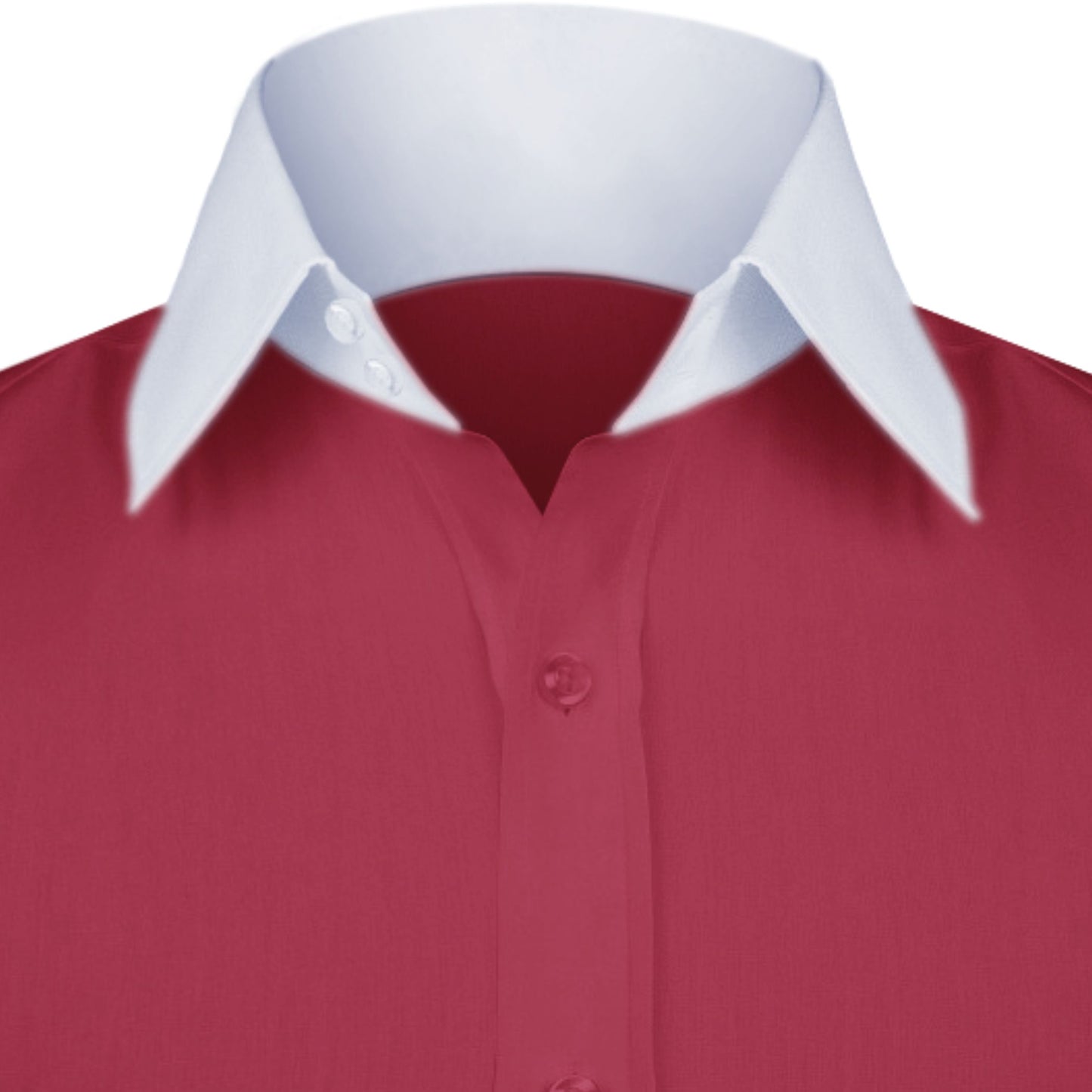High Spread Collar Dress Shirt For Men President English Wide Spread Full Sleeves Blood Red Shirt Men Wedding Attire Tall Neck Windsor Collar (Copy)