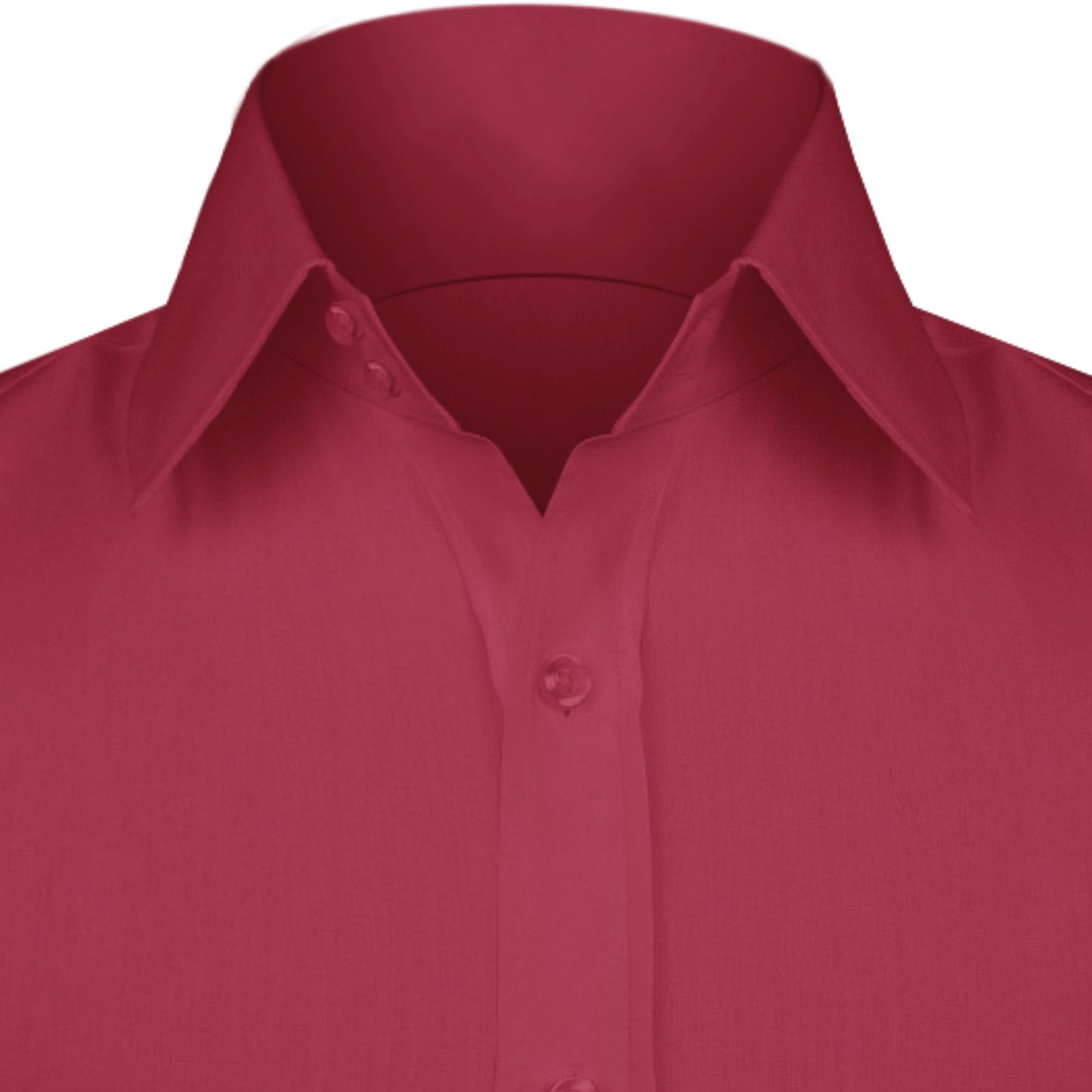 High Spread Collar Dress Shirt For Men President English Wide Spread Full Sleeves Blood Red Shirt Men Wedding Attire Tall Neck Windsor Collar (Copy)