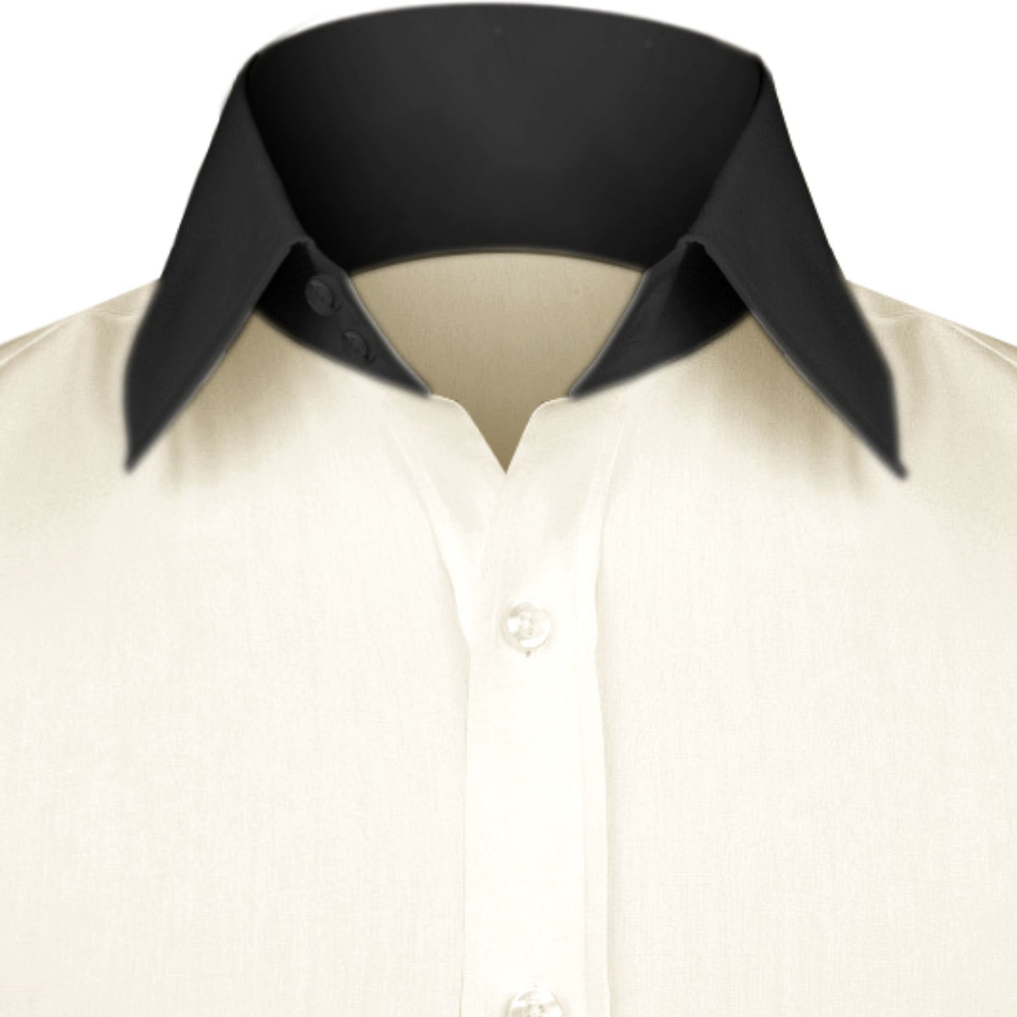 High Spread Collar Dress Shirt For Men President English Wide Spread Full Sleeves Grey Shirt Men Wedding Attire Tall Neck Windsor Collar