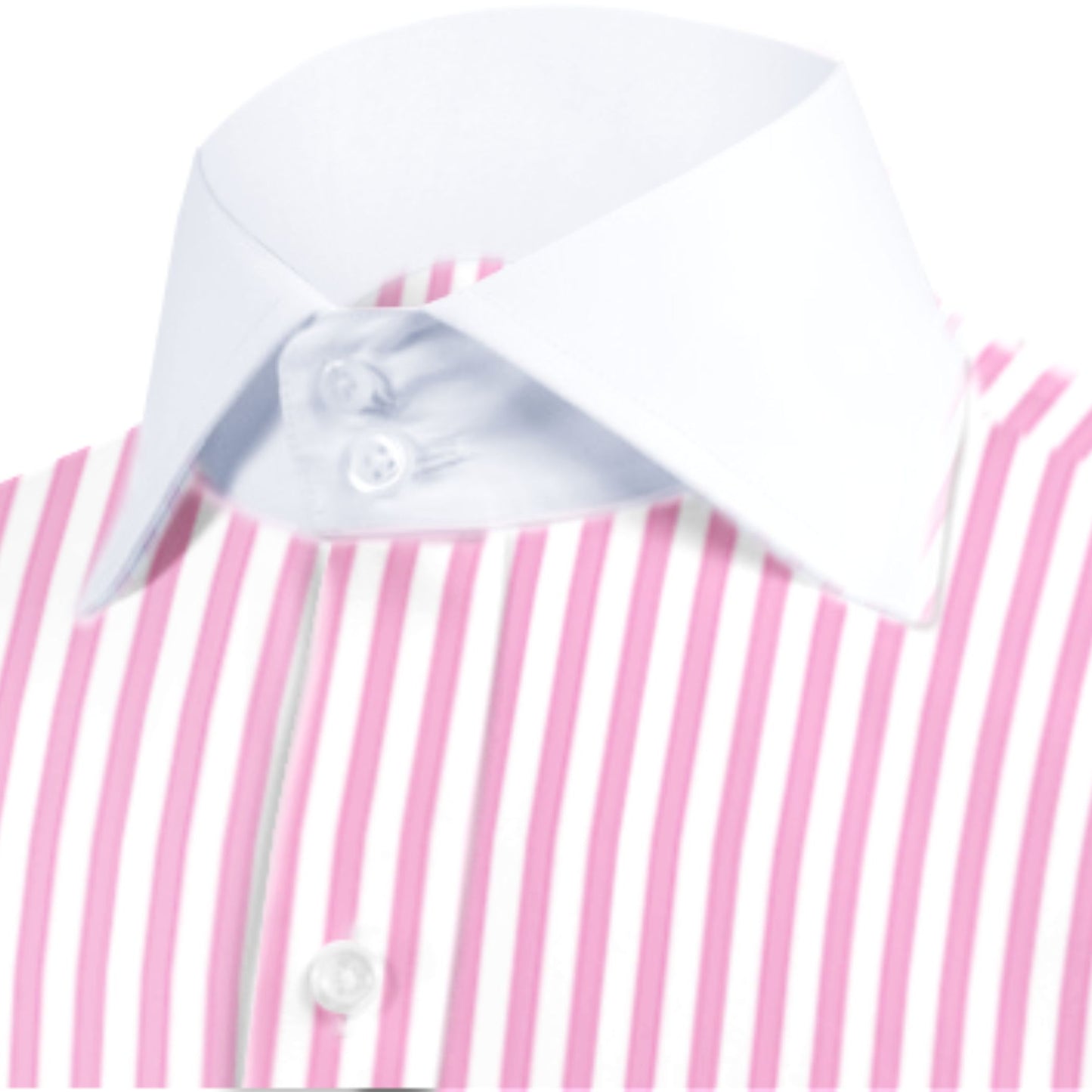 High Spread Collar Dress Shirt For Men President English Wide Spread Full Sleeves Pink Shirt Men Wedding Attire Tall Neck Windsor Collar