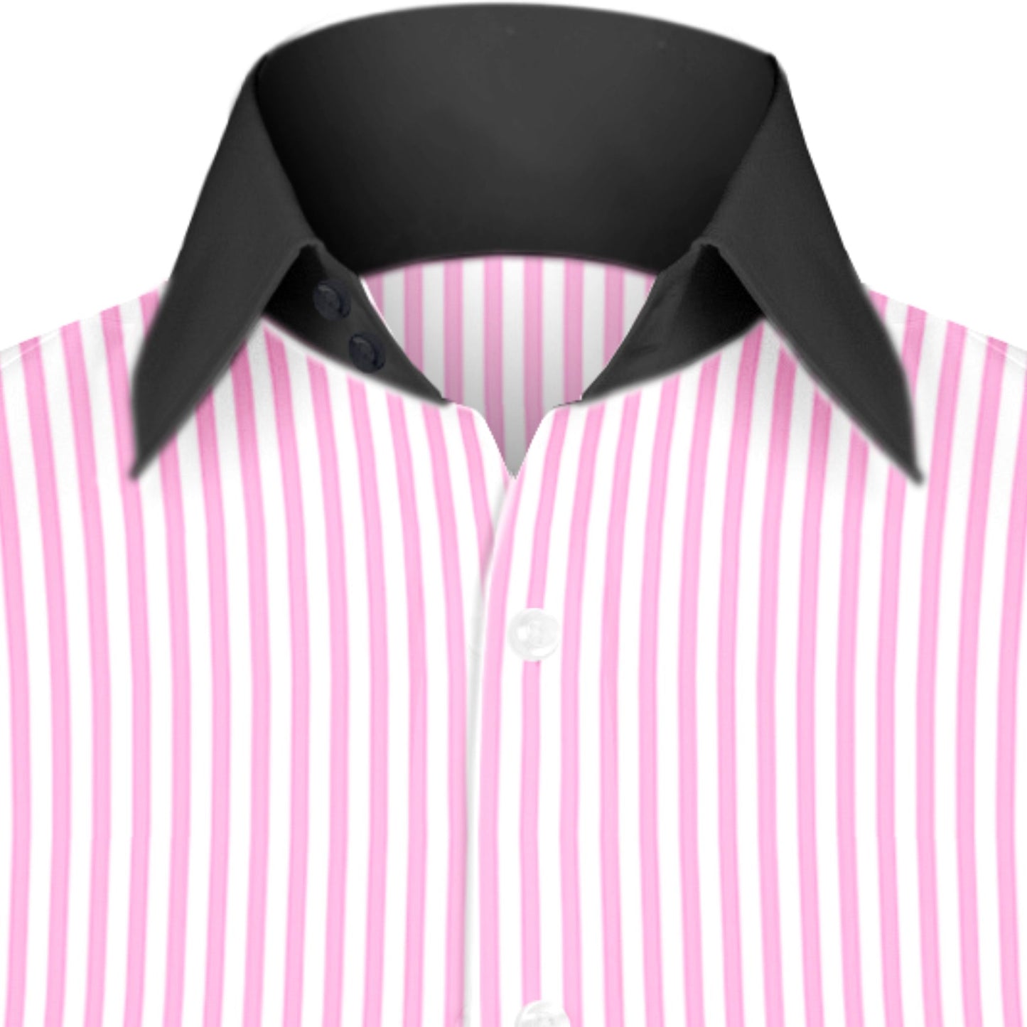 High Spread Collar Dress Shirt For Men President English Wide Spread Full Sleeves Pink Shirt Men Wedding Attire Tall Neck Windsor Collar