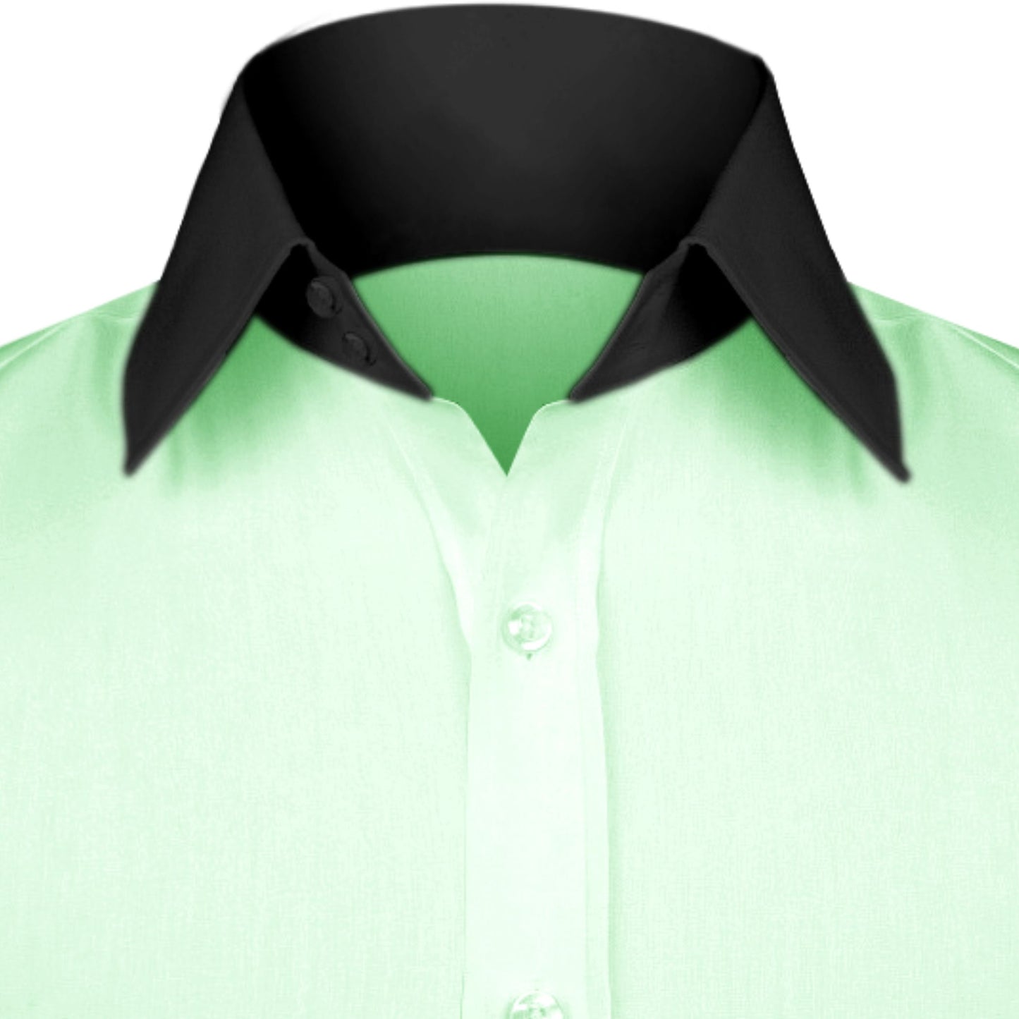 High Spread Collar Dress Shirt For Men President English Wide Spread Full Sleeves Green Shirt Men Wedding Attire Tall Neck Windsor Collar (Copy) (Copy)