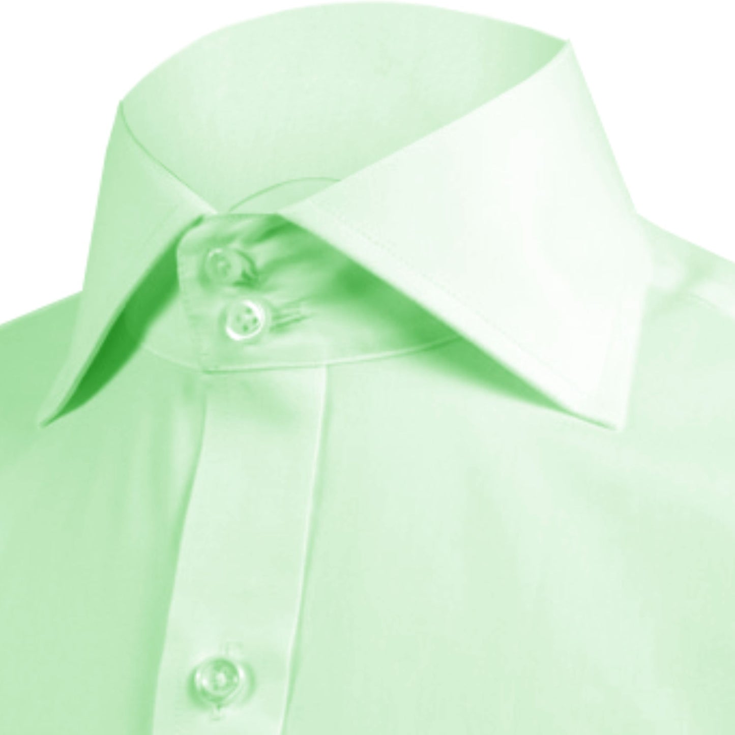 High Spread Collar Dress Shirt For Men President English Wide Spread Full Sleeves Green Shirt Men Wedding Attire Tall Neck Windsor Collar (Copy) (Copy)