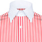 High Spread Collar Dress Shirt For Men President English Wide Spread Full Sleeves Red Shirt Men Wedding Attire Tall Neck Windsor Collar (Copy)