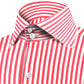 High Spread Collar Dress Shirt For Men President English Wide Spread Full Sleeves Red Shirt Men Wedding Attire Tall Neck Windsor Collar (Copy)