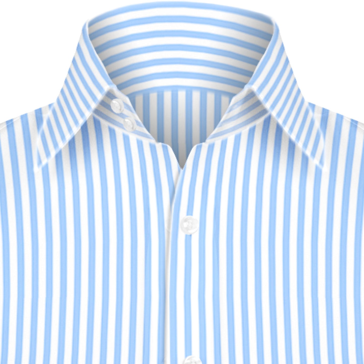 High Spread Collar Dress Shirt For Men President English Wide Spread Full Sleeves Blue Shirt Men Wedding Attire Tall Neck Windsor Collar