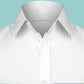 High Spread Collar Dress Shirt For Men President English Wide Spread Full Sleeves White Shirt Men Wedding Attire Tall Neck Windsor Collar