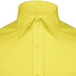 High Spread Collar Dress Shirt For Men President English Wide Spread Full Sleeves Yellow Shirt Men Wedding Attire Tall Neck Windsor Collar