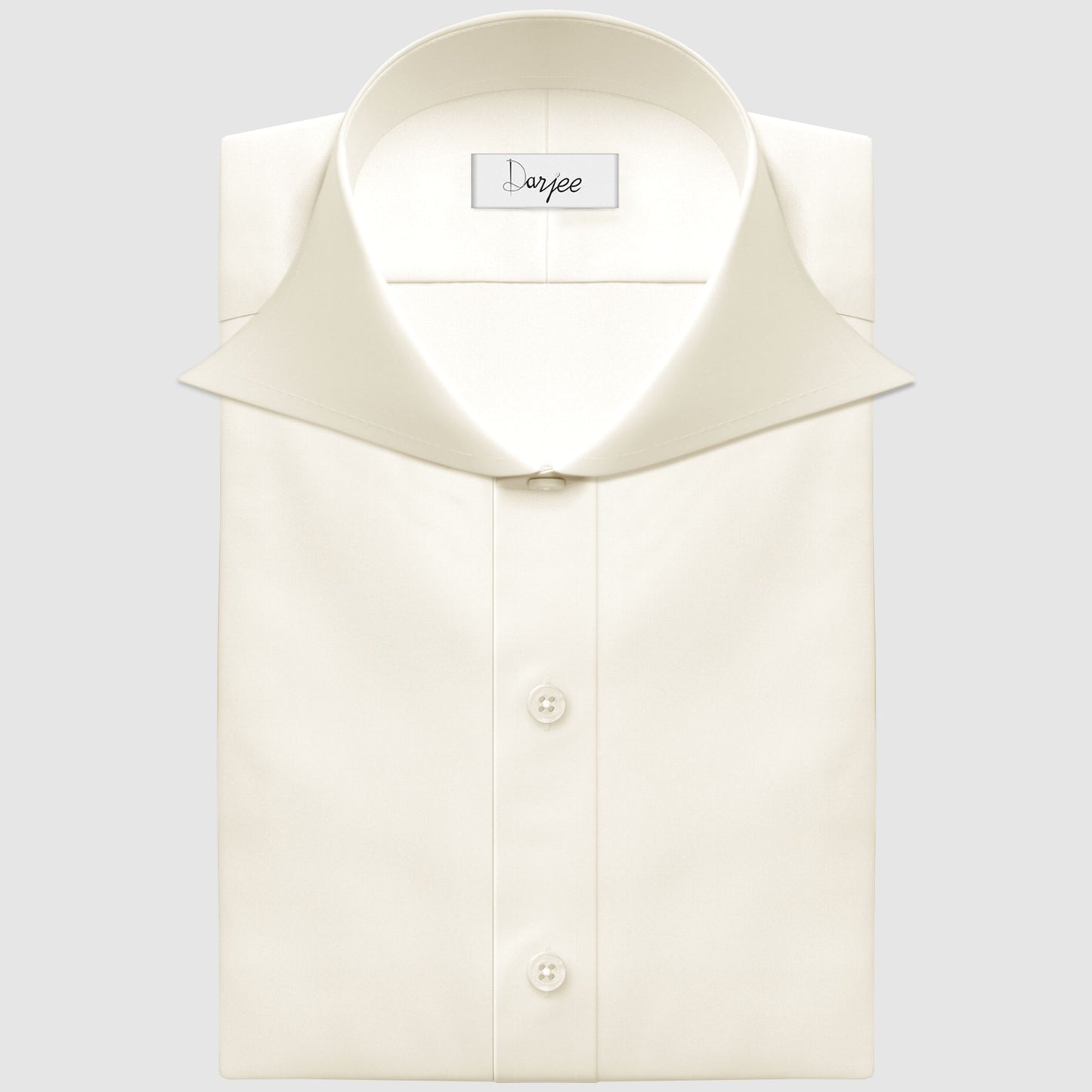 Long Spear Pointed Collar Shirt Vintage Style Cutaway Dagger Collar Shirt Cream Shirt Summer Beach Party Men's Handmade Long Sleeves Shirt
