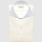 Long Spear Pointed Collar Shirt Vintage Style Cutaway Dagger Collar Shirt Cream Shirt Summer Beach Party Men's Handmade Long Sleeves Shirt