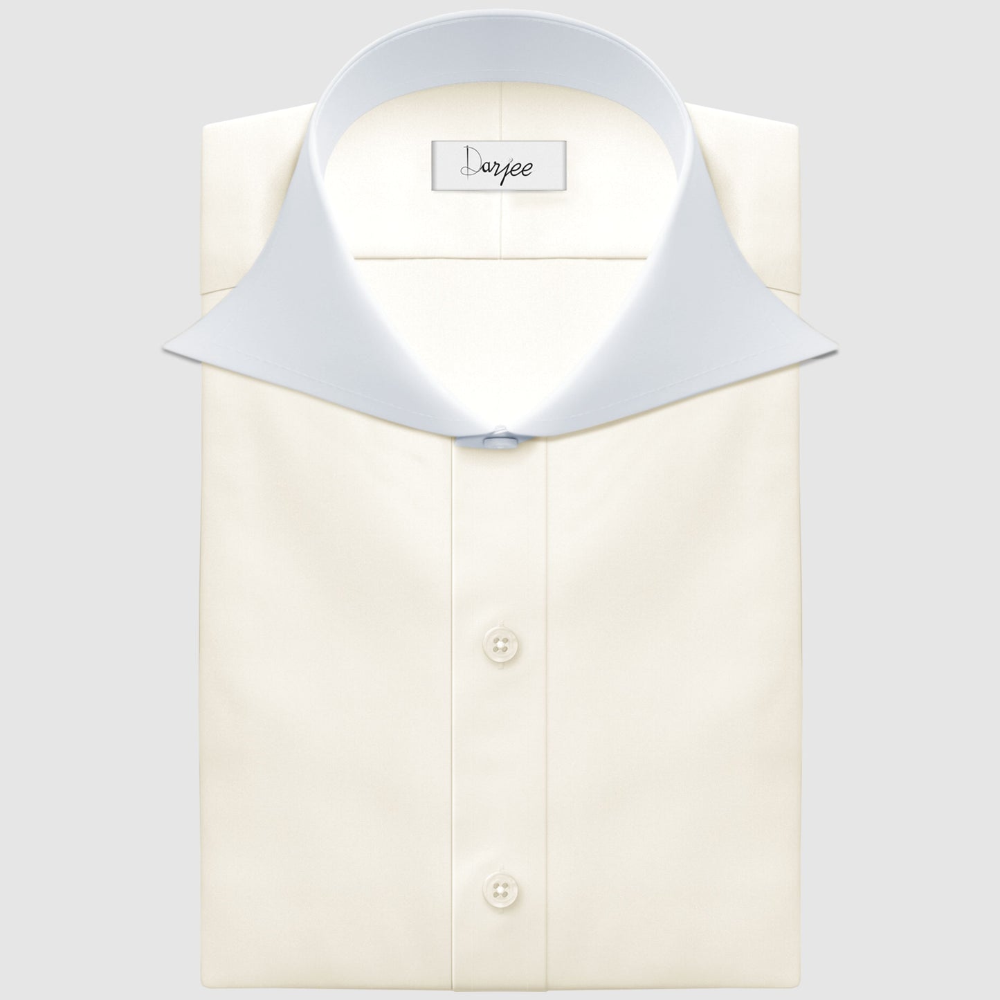 Long Spear Pointed Collar Shirt Vintage Style Cutaway Dagger Collar Shirt Cream Shirt Summer Beach Party Men's Handmade Long Sleeves Shirt