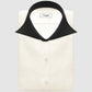 Long Spear Pointed Collar Shirt Vintage Style Cutaway Dagger Collar Shirt Cream Shirt Summer Beach Party Men's Handmade Long Sleeves Shirt