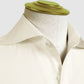 Long Spear Pointed Collar Shirt Vintage Style Cutaway Dagger Collar Shirt Cream Shirt Summer Beach Party Men's Handmade Long Sleeves Shirt