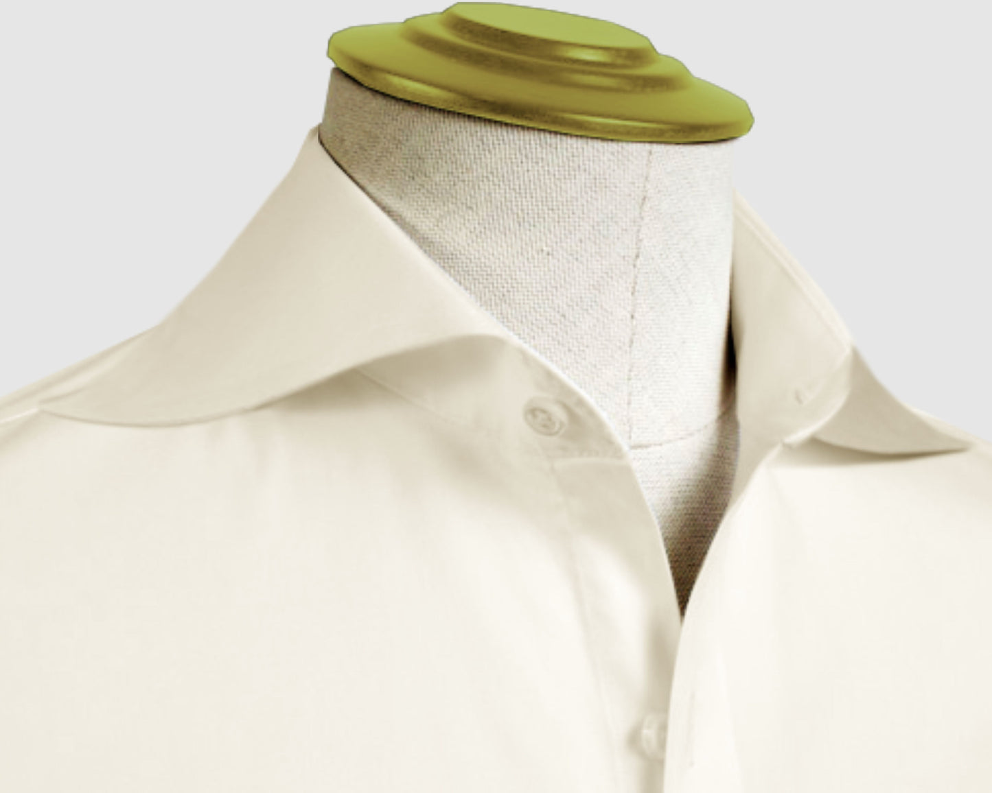 Long Spear Pointed Collar Shirt Vintage Style Cutaway Dagger Collar Shirt Cream Shirt Summer Beach Party Men's Handmade Long Sleeves Shirt