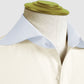 Long Spear Pointed Collar Shirt Vintage Style Cutaway Dagger Collar Shirt Cream Shirt Summer Beach Party Men's Handmade Long Sleeves Shirt