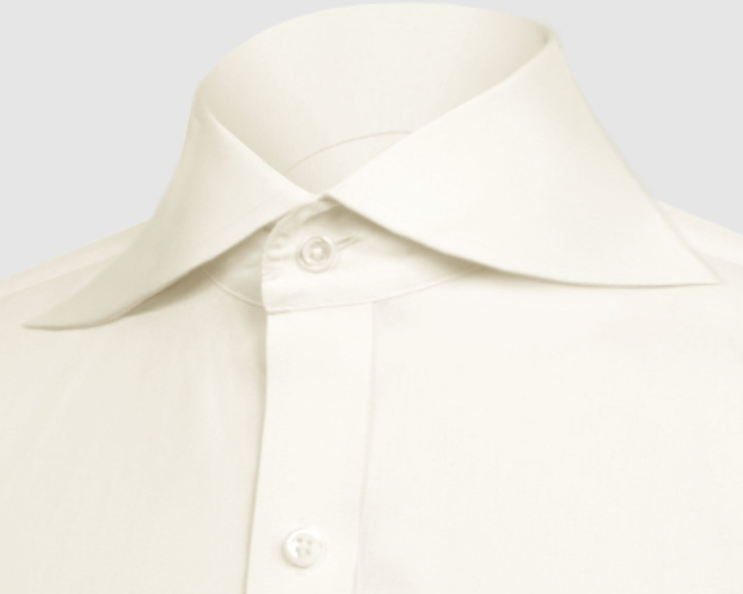Long Spear Pointed Collar Shirt Vintage Style Cutaway Dagger Collar Shirt Cream Shirt Summer Beach Party Men's Handmade Long Sleeves Shirt