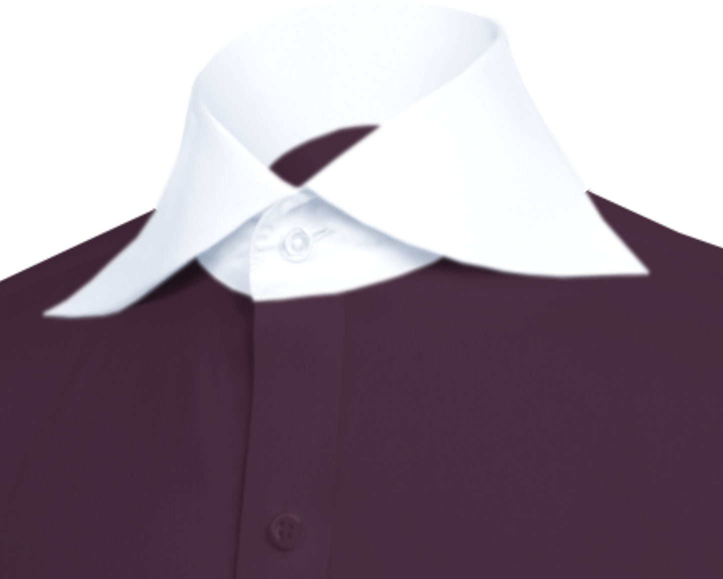 Long Spear Pointed Collar Shirt Vintage Style Cutaway Dagger Collar Shirt Lilac Shirt Summer Beach Party Men's Handmade Long Sleeves Shirt (Copy)