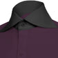Long Spear Pointed Collar Shirt Vintage Style Cutaway Dagger Collar Shirt Lilac Shirt Summer Beach Party Men's Handmade Long Sleeves Shirt (Copy)