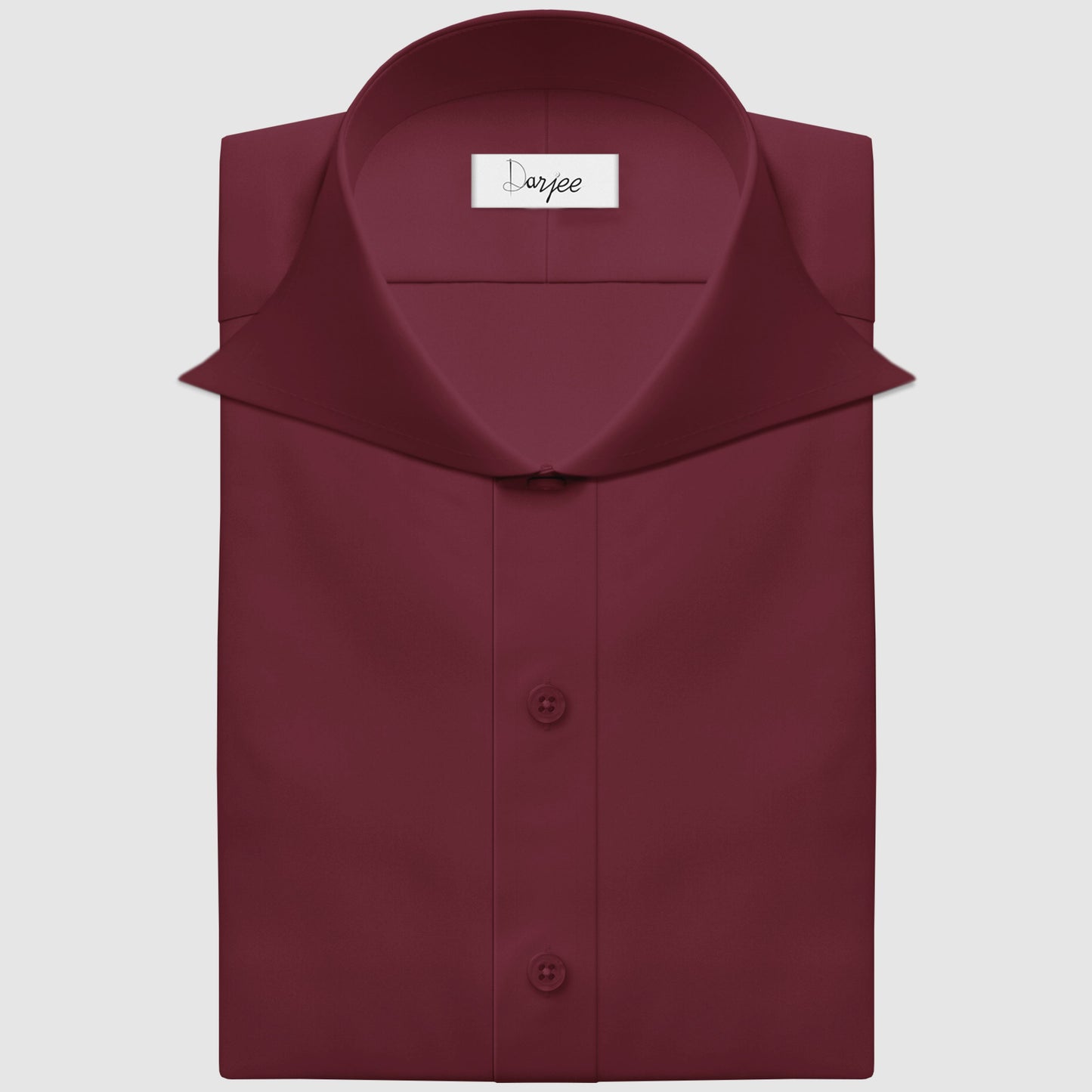 Long Spear Pointed Collar Shirt Vintage Style Cutaway Dagger Collar Shirt Red Shirt Summer Beach Party Men's Handmade Long Sleeves Shirt