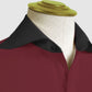 Long Spear Pointed Collar Shirt Vintage Style Cutaway Dagger Collar Shirt Red Shirt Summer Beach Party Men's Handmade Long Sleeves Shirt