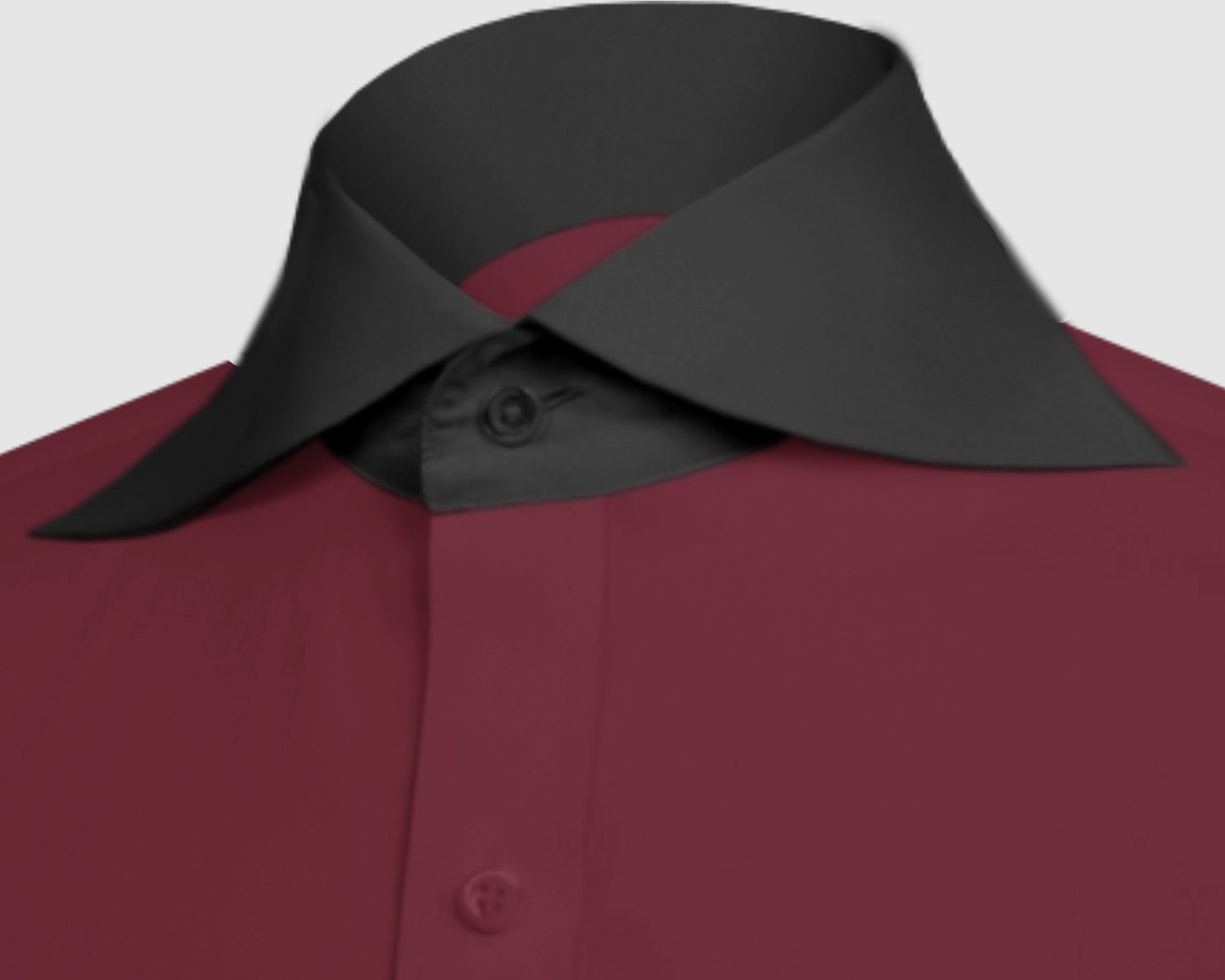 Long Spear Pointed Collar Shirt Vintage Style Cutaway Dagger Collar Shirt Red Shirt Summer Beach Party Men's Handmade Long Sleeves Shirt