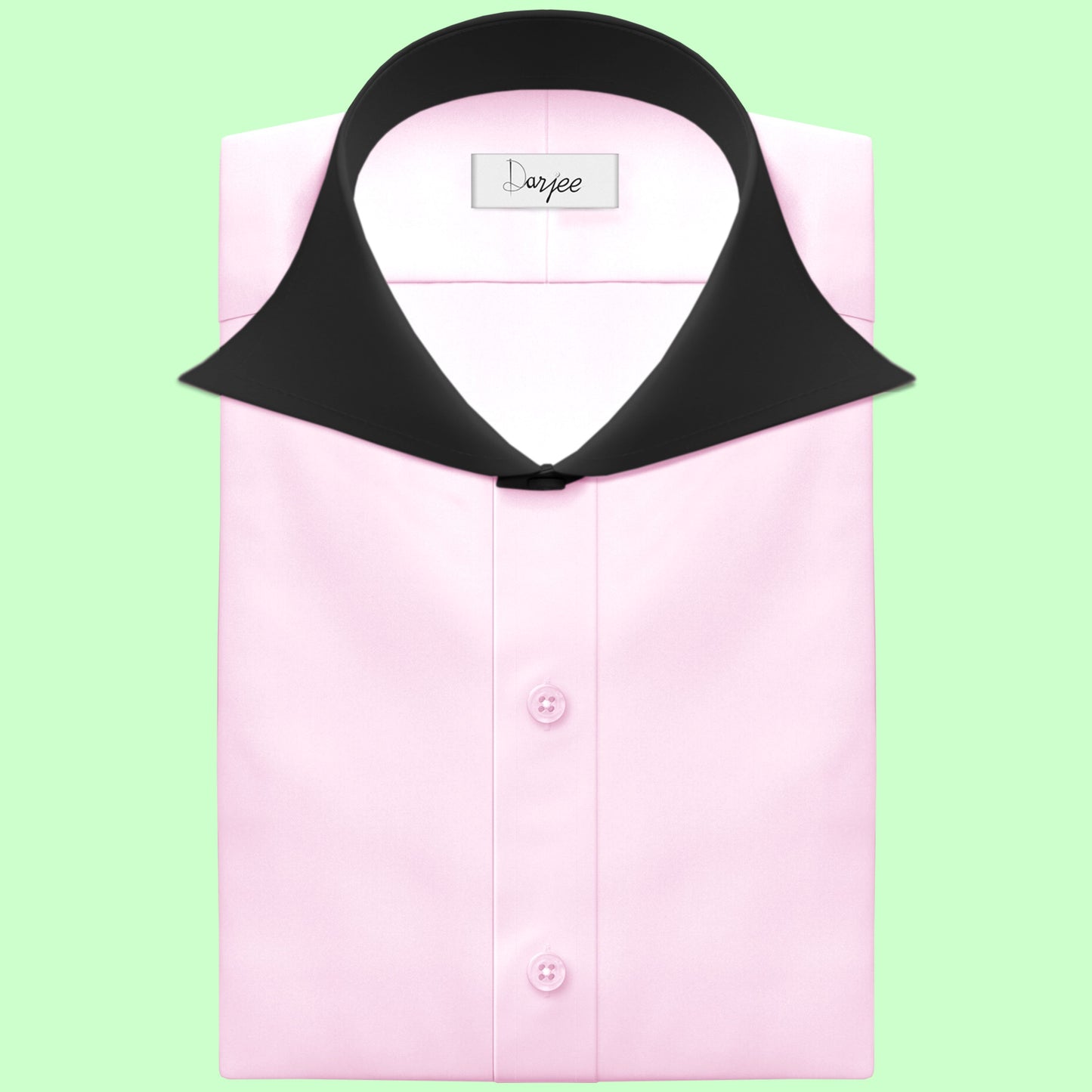 Long Spear Pointed Collar Shirt Vintage Style Cutaway Dagger Collar Shirt Pink Shirt Summer Beach Party Men's Handmade Long Sleeves Shirt