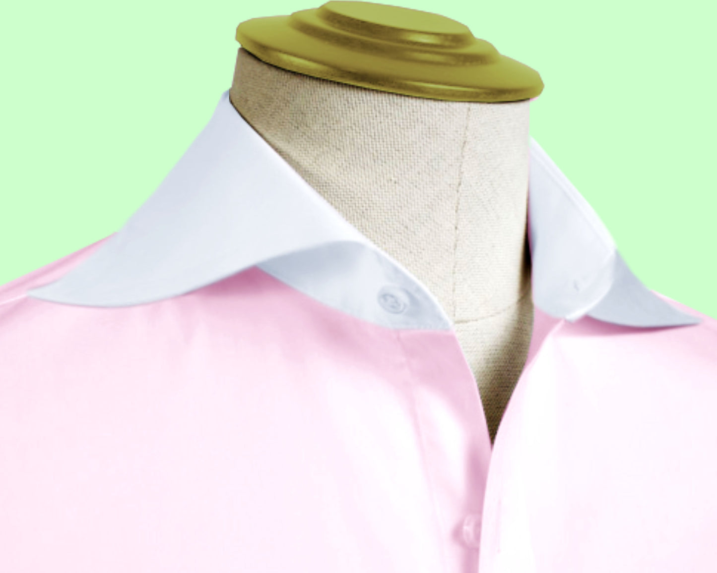 Long Spear Pointed Collar Shirt Vintage Style Cutaway Dagger Collar Shirt Pink Shirt Summer Beach Party Men's Handmade Long Sleeves Shirt