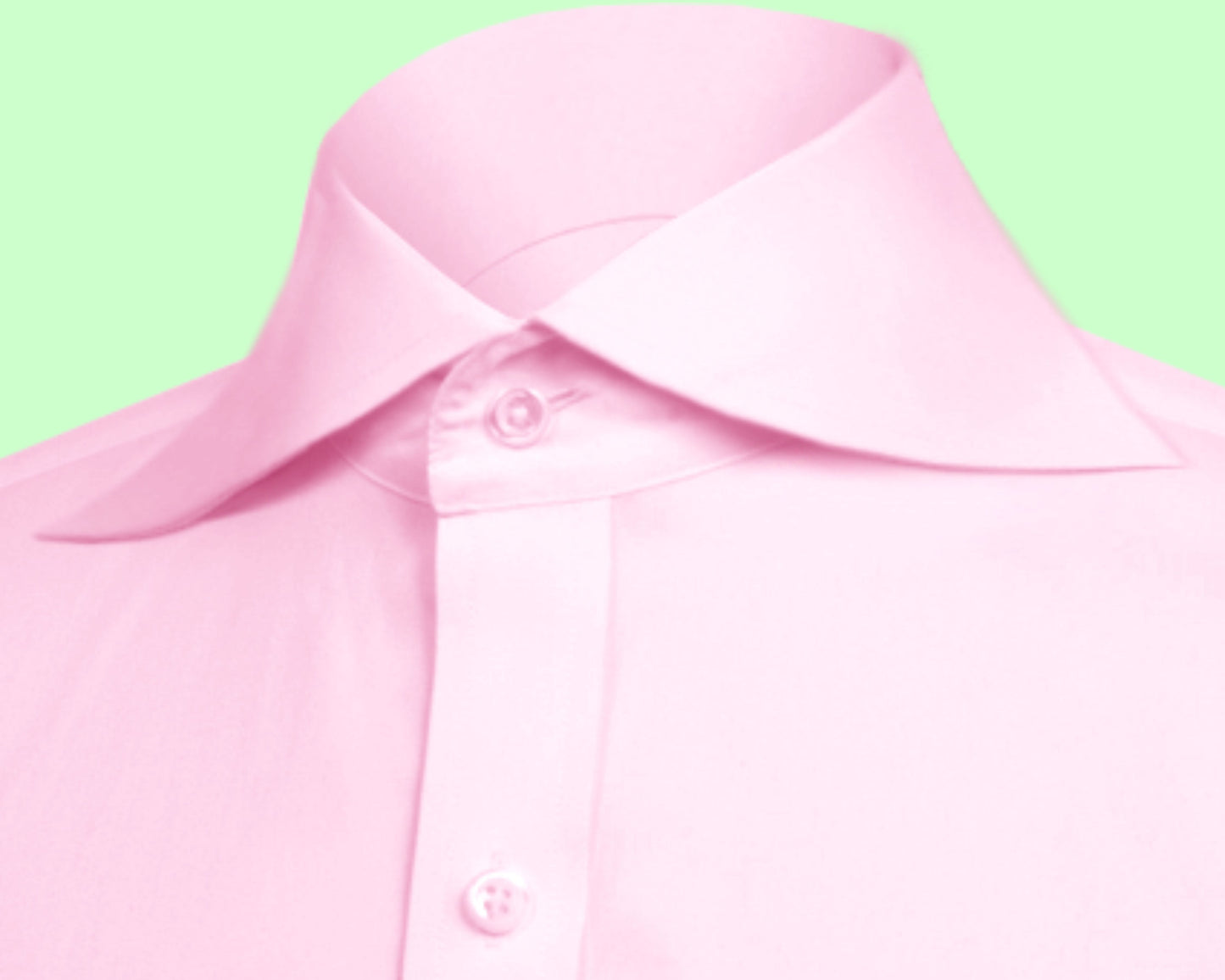 Long Spear Pointed Collar Shirt Vintage Style Cutaway Dagger Collar Shirt Pink Shirt Summer Beach Party Men's Handmade Long Sleeves Shirt