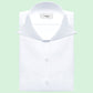 Long Spear Pointed Collar Shirt Vintage Style Cutaway Dagger Collar Shirt White Shirt Summer Beach Party Men's Handmade Long Sleeves Shirt