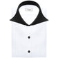 Long Spear Pointed Collar Shirt Vintage Style Cutaway Dagger Collar Shirt White Shirt Summer Beach Party Men's Handmade Long Sleeves Shirt