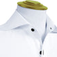 Long Spear Pointed Collar Shirt Vintage Style Cutaway Dagger Collar Shirt White Shirt Summer Beach Party Men's Handmade Long Sleeves Shirt