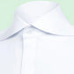 Long Spear Pointed Collar Shirt Vintage Style Cutaway Dagger Collar Shirt White Shirt Summer Beach Party Men's Handmade Long Sleeves Shirt