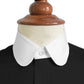 eaky Blinder Style Attire/ Solid Black Shirt Penny Club Round Tip Peter Pan Collar Vintage Wedding Dress Shirt Mens Cotton Shelby Brothers