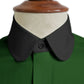 eaky Blinder Style Attire/ Solid Green Shirt Penny Club Round Tip Peter Pan Collar Vintage Wedding Dress Shirt Mens Cotton Shelby Brothers
