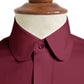 eaky Blinder Style Attire/ Solid Red Shirt Penny Club Round Tip Peter Pan Collar Vintage Wedding Dress Shirt Mens Cotton Shelby Brothers