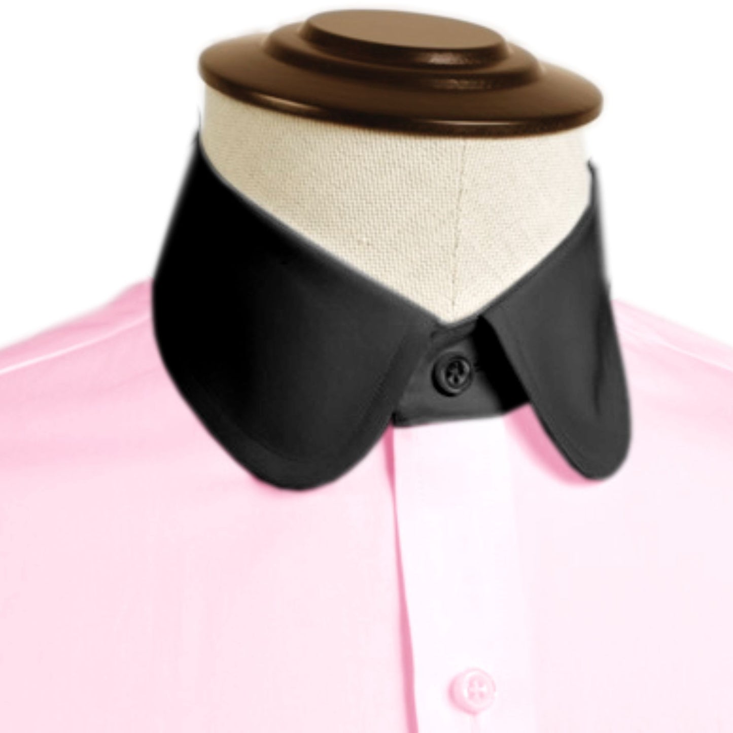 eaky Blinder Style Attire/ Solid Pink Shirt Penny Club Round Tip Peter Pan Collar Vintage Wedding Dress Shirt Mens Cotton Shelby Brothers