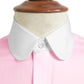 eaky Blinder Style Attire/ Solid Pink Shirt Penny Club Round Tip Peter Pan Collar Vintage Wedding Dress Shirt Mens Cotton Shelby Brothers