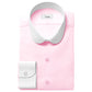 eaky Blinder Style Attire/ Solid Pink Shirt Penny Club Round Tip Peter Pan Collar Vintage Wedding Dress Shirt Mens Cotton Shelby Brothers