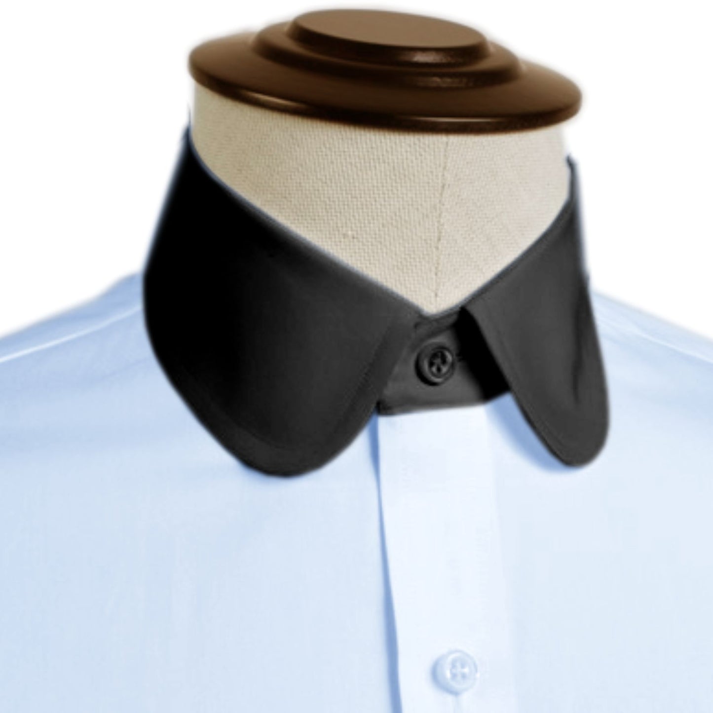 eaky Blinder Style Attire/ Solid Sky Blue Shirt Penny Club Round Tip Peter Pan Collar Vintage Wedding Dress Shirt Mens Cotton Shelby Brothers