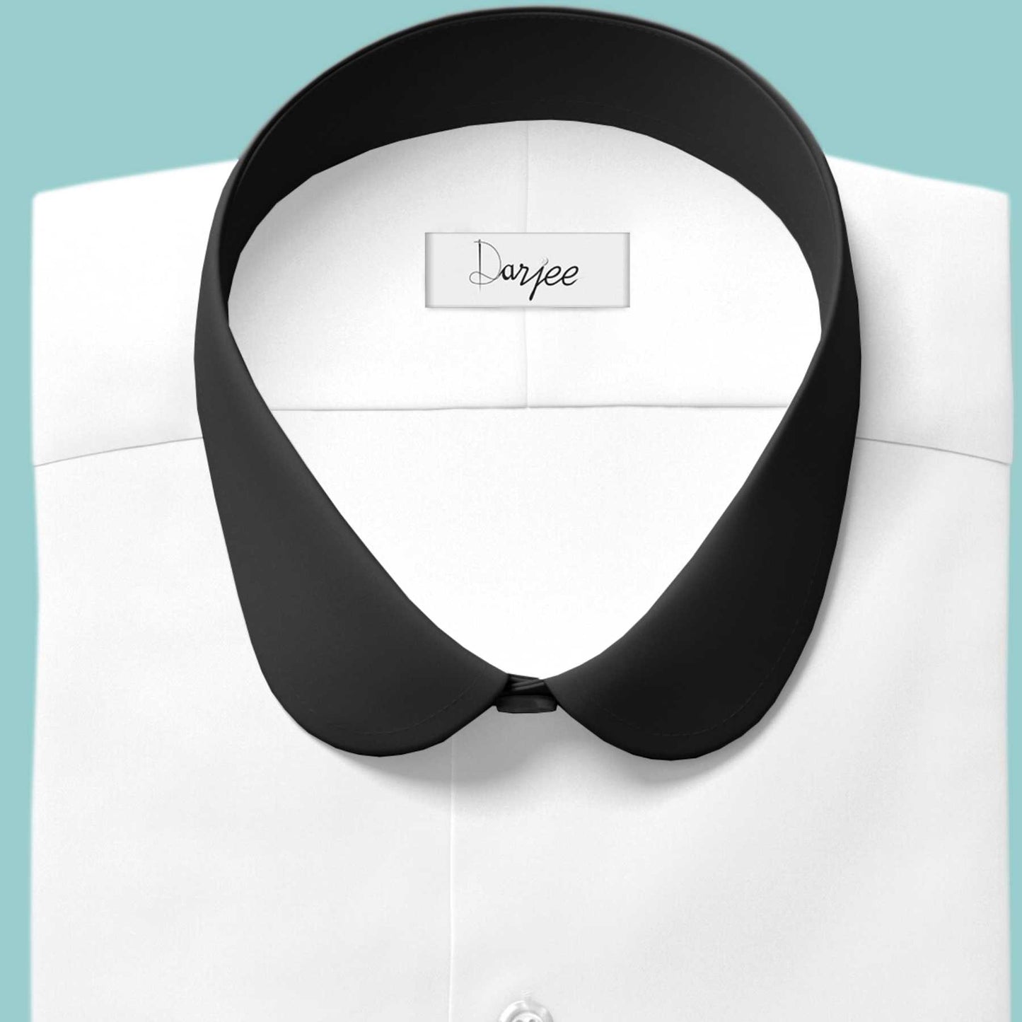 Peaky Blinder Style Attire/ Solid White Shirt Penny Club Round Tip Peter Pan Collar Vintage Wedding Dress Shirt Mens Cotton Shelby Brothers