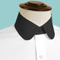 Peaky Blinder Style Attire/ Solid White Shirt Penny Club Round Tip Peter Pan Collar Vintage Wedding Dress Shirt Mens Cotton Shelby Brothers